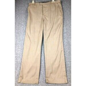 Perry Ellis Folio Flex Classic Fit Dress Pants Slacks Mens Size 36x32 - Gray